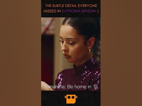 The Hidden Detail Everyone Missed In Euphoria Season 2 Euphoria