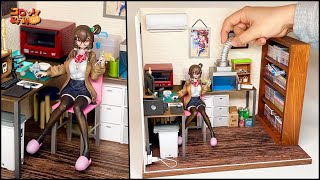 砕彩ちゃんと工作部屋　作ってみた【粘土】How to make a figure of Aya kudaki & craft room.【フィギュア製作】