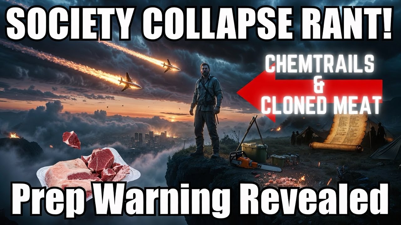 ⚡ Разглагольствования о крахе общества: химиотрассы, клонированное мясо и предупреждения о подгот...