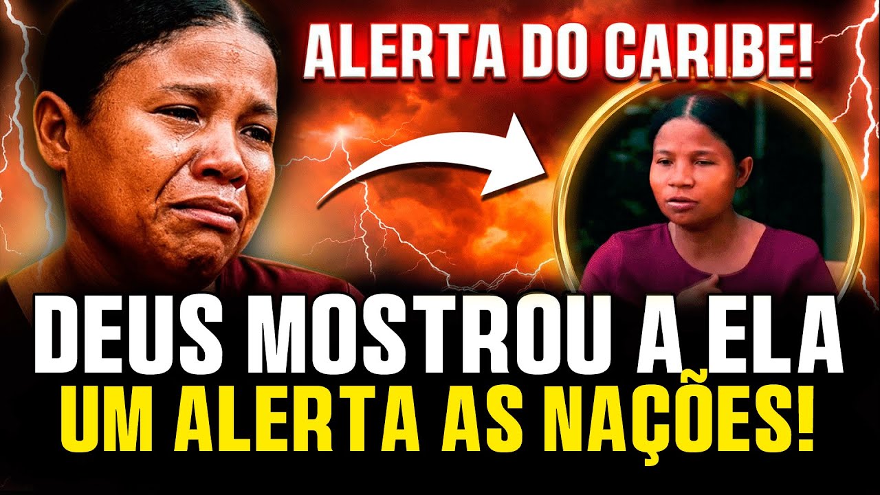 Meu Deus! Veja o Alerta que Deus deu a essa irmã do Caribe para todas as Nasções sobre o que virá