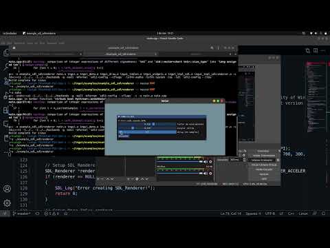 comb filter c++ imgui + sfml + sdl