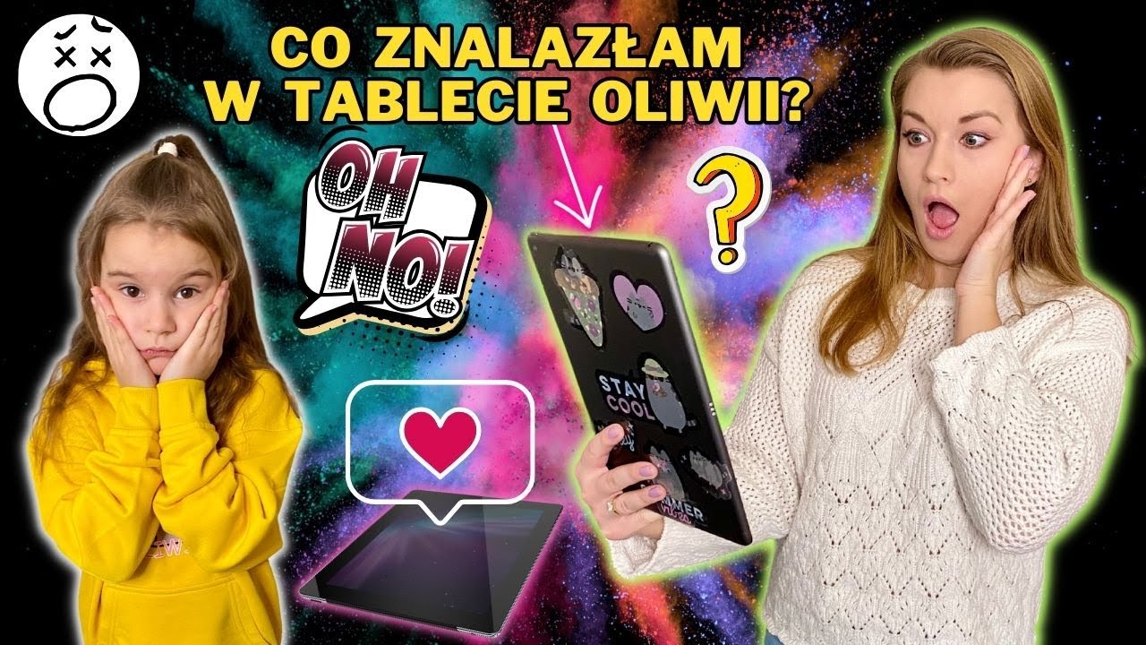 Przeglądam co Oliwia ma na swoim tablecie🖥️🙈 Co znalazłam? Dzień z niespodziankami🤩💖