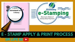Download Lagu E-Stamp user I'd create \u0026 online print process || Stock Holding Corporation of India || MP3