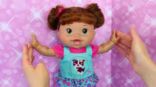 BABY ALIVE Wanna Walk Doll Walking & Talking Baby Doll Toy Review by DisneyCarToys _ cars