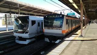 中央線快速電車E233系0番台T6編成 各駅停車高尾行き 中野(JC-06)発車