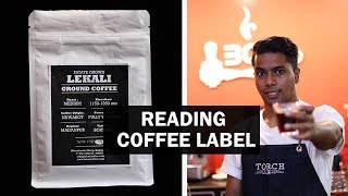 Reading Coffee Label - Baristascoffeeschool