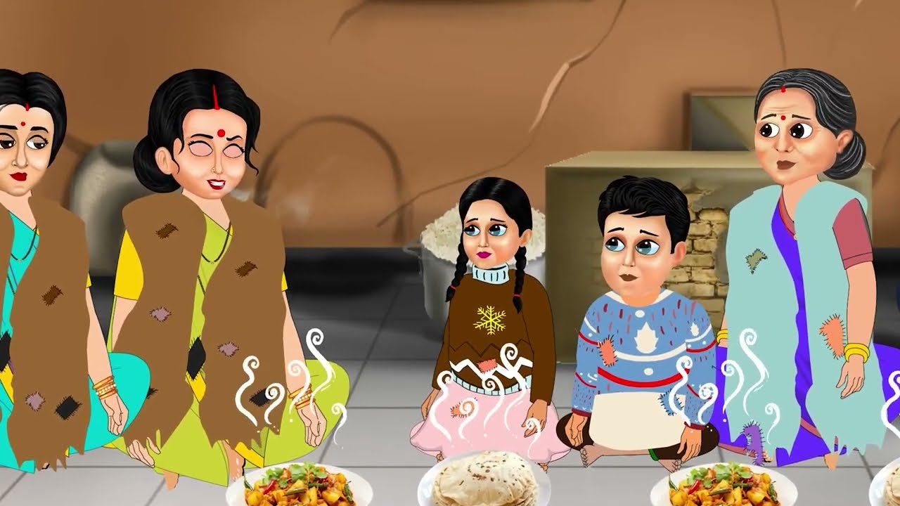 ठंड में गरीब ससुराल वालों ने खाया गोभी बिरयानी __ Poor In-Laws Cauliflower