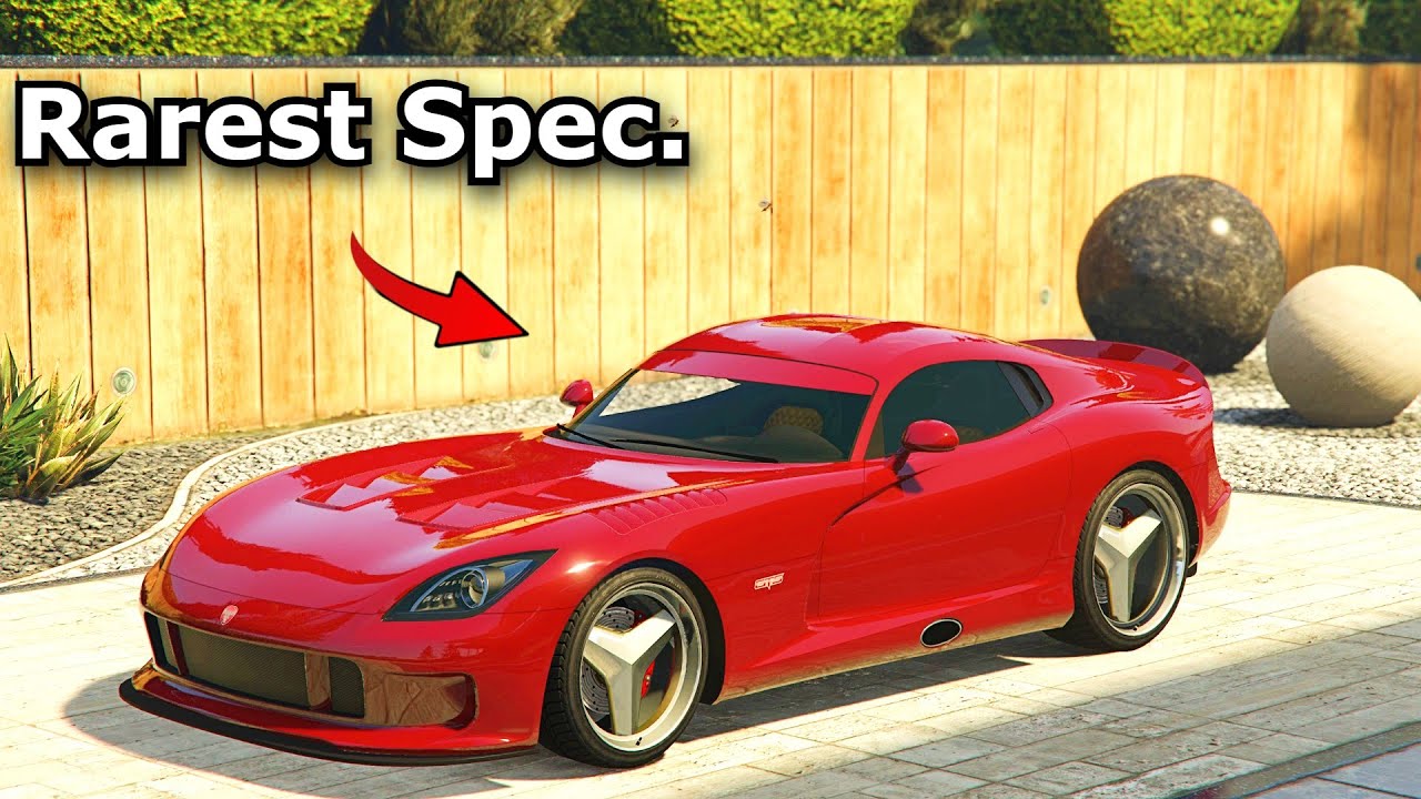 Rarest Mansion Driveway & Podium Cars In GTA Online