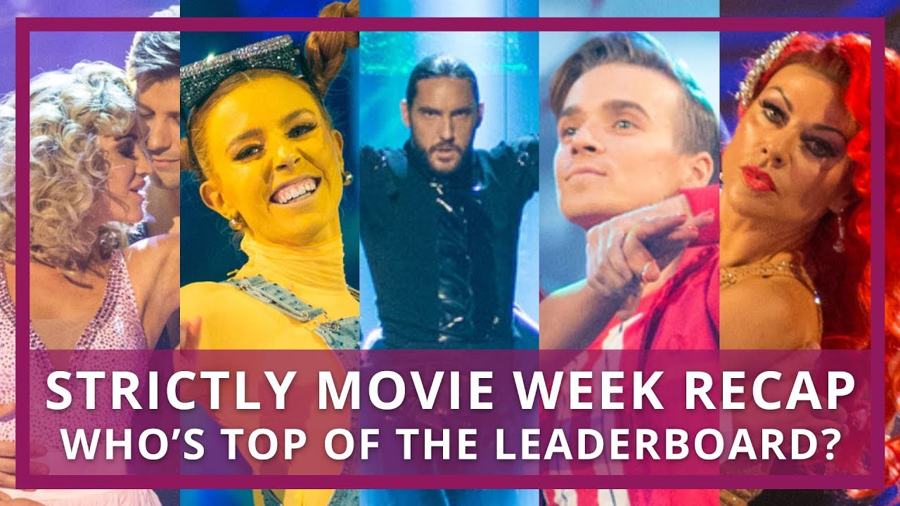 Strictly 2018 Movie Week Recap & Leaderboard strictly 2018 dancers