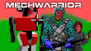 Revisiting the Original MechWarrior (MSDOS, 1989)
