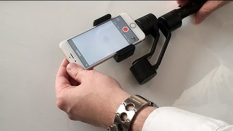 Unboxing and test of Zhiyun Z1 Smooth C Smartphone Gimbal