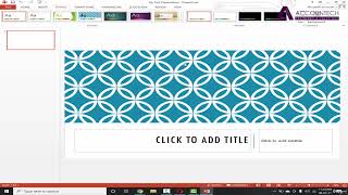 001 Creating Blank Presentation and PowerPoint Interface