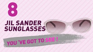 Jil Sander Sunglasses For Women // New & Popular 2017