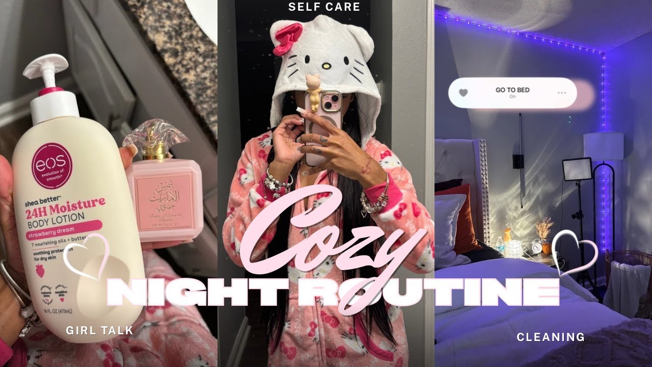 𝐓𝐡𝐞 𝐔𝐋𝐓𝐈𝐌𝐀𝐓𝐄 𝐜𝐨𝐳𝐲 𝐧𝐢𝐠𝐡𝐭 𝐫𝐨𝐮𝐭𝐢𝐧𝐞 ✨| 𝐬𝐞𝐥𝐟 𝐜𝐚𝐫𝐞 + 𝐯𝐢𝐛𝐞𝐬 🫧🎀