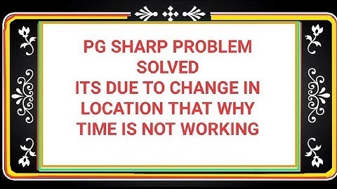 # PG SHARP UNLIMITED ACTIVATION KEY . PROBLEM SOLVED