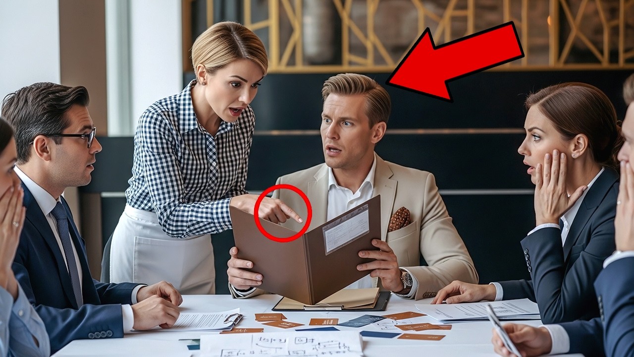The Billionaire Challenged Waitress To Solve His Puzzle — What She Did Next Left Everyone Speechless