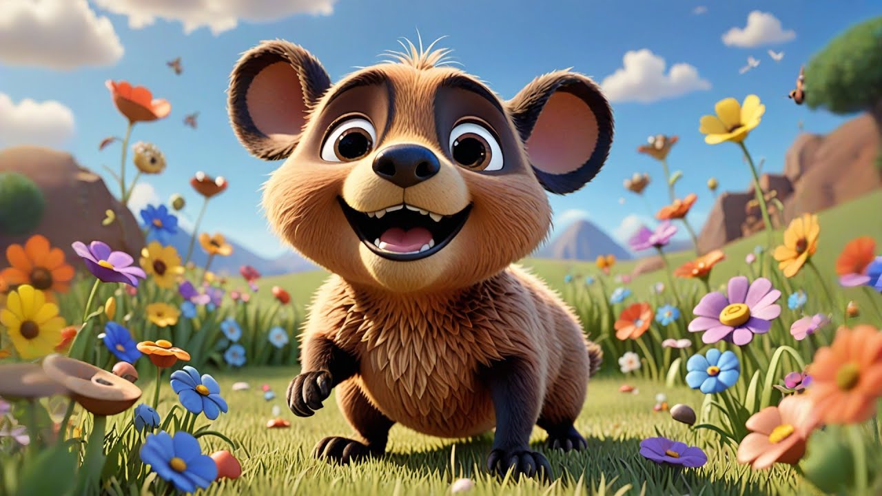 Molly Mole Makes a Tunnel | Fun Animal Song for Kids | Nursery Rhymes and Toddler Learning