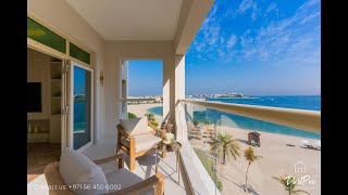 Iconic Burj Al Arab Views from this Apartment in Palm Jumeirah