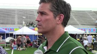 Actor Jim Caviezel of movie When the Game Stands Tall