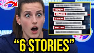 6 Viral Stories All Point to Caitlin Clark!