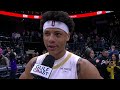 Jeremiah Fears on-court postgame interview | Pelicans vs. Jazz 2/28/26