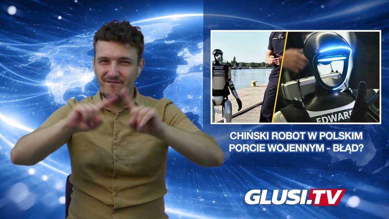 Chiński robot w polskim porcie wojennym - błąd?