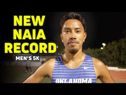 Evert Silva Takes Down The NAIA 5K Record At The 2025 Bryan Clay Invitational