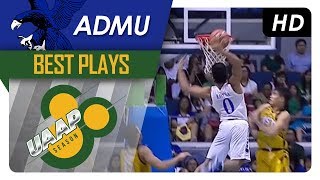 THIRDY RAVENA VICIOUS TOMAHAWK SLAM OVER UST! | ADMU | Best Plays