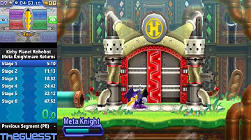 Kirby Planet Robobot - Meta Knightmare Returns speedrun in 47:24