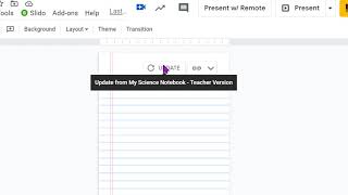 Push Content to Students' Google Slides in Real-Time