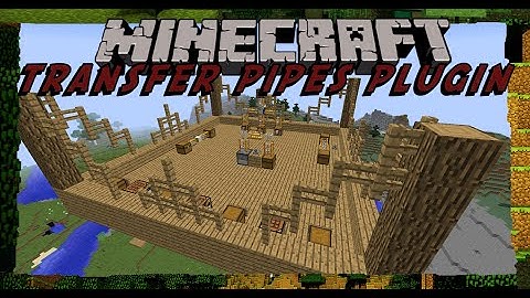 TRANSPORT-PIPES PLUGIN || Tutorial [Dutch]