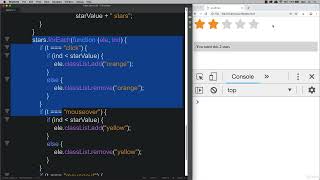 55 Modern JavaScript 33 007 Star Rating Code Review Wealth