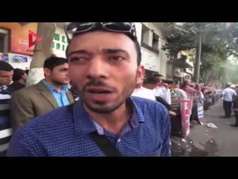 حملة الماجستير من أمام الوزراء حلمنا رافض يموت ومش هنتنازل عنه