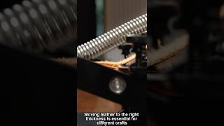 Leather Skiving Machine | Achieve Perfect Leather Thickness Every Time  #wutatools #leathercraft