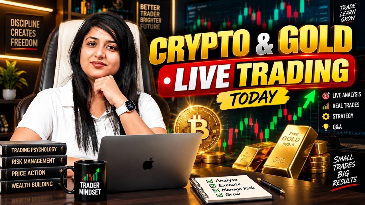 Crypto Gold  Live Trading|  28 oct #vinbulltradingacademy #livetrading #vinbulllive #live