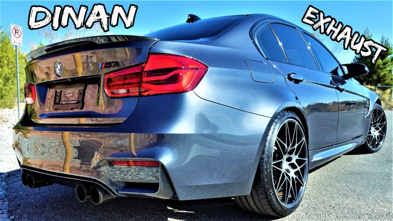 DINAN EXHAUST SOUND,REVS,FLY-BYS BMW F80 M3
