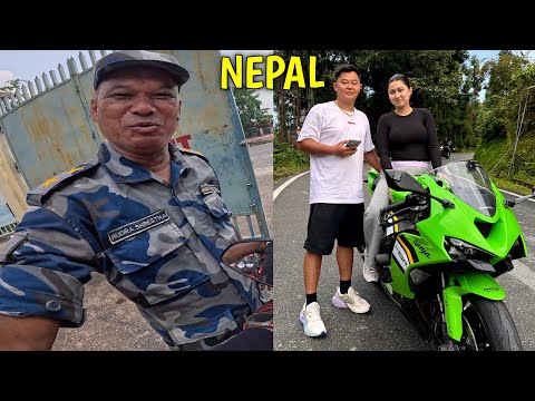FINALLY NEPAL BORDER AAIPUGEY😍 / INDIA TO NEPAL INTERNATION RIDE / ​⁠@rajkumarthapamagar32