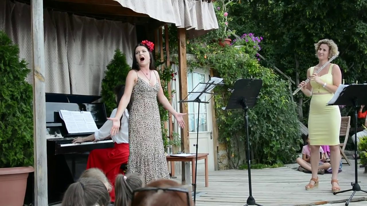 Вероника Лайко . "Хабанера"- ария Кармен из оперы Жоржа Бизе "Кармен". Арт-усадьба Ландора