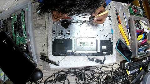 Dell Inspiron 14-5481 2-In-1 (P93G001) Palmrest Keyboard Assembly How-To open