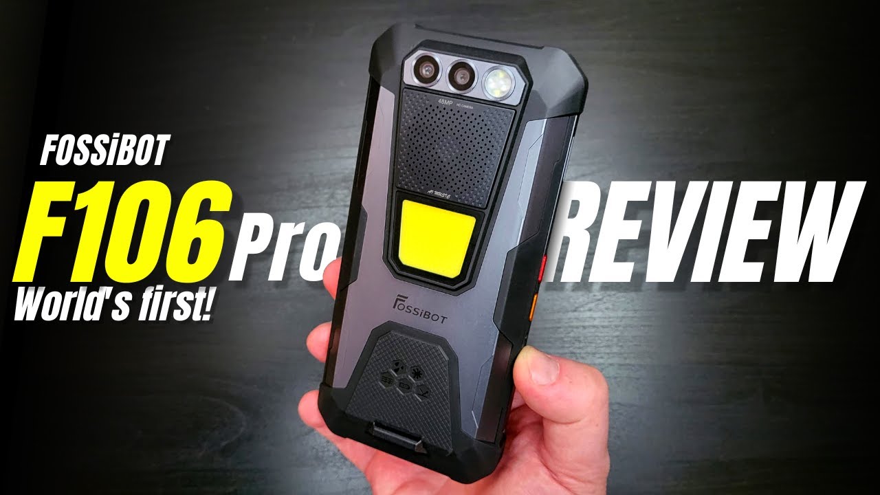 Fossibot F106 Pro REVIEW: The World Champion Among Rugged Phones