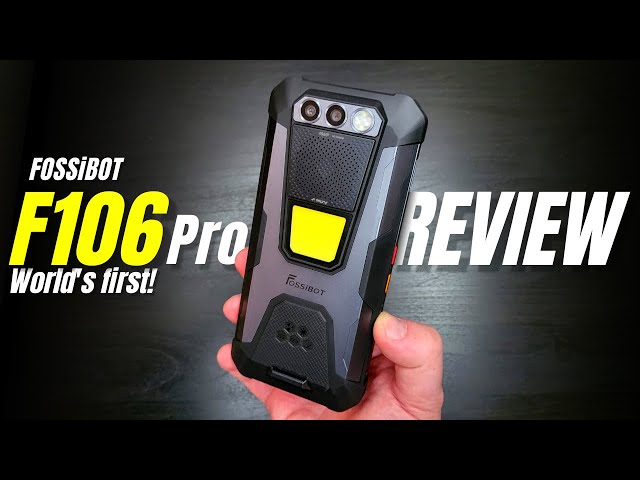 Fossibot F106 Pro REVIEW: The World Champion Among Rugged Phones
