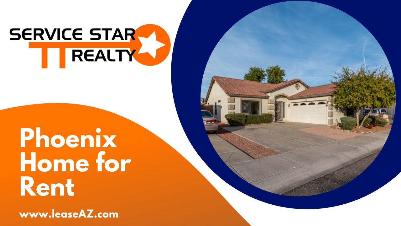 Phoenix Homes for Rent 3BR/2BA by Phoenix Property Management Service Star Realty YouTube