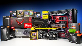 These NEW GPU's… Building an all AMD Water Cooled PC