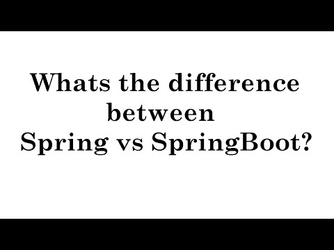 Video: Kakšna je razlika med vzmetnimi in vzmetnimi vzmetmi?