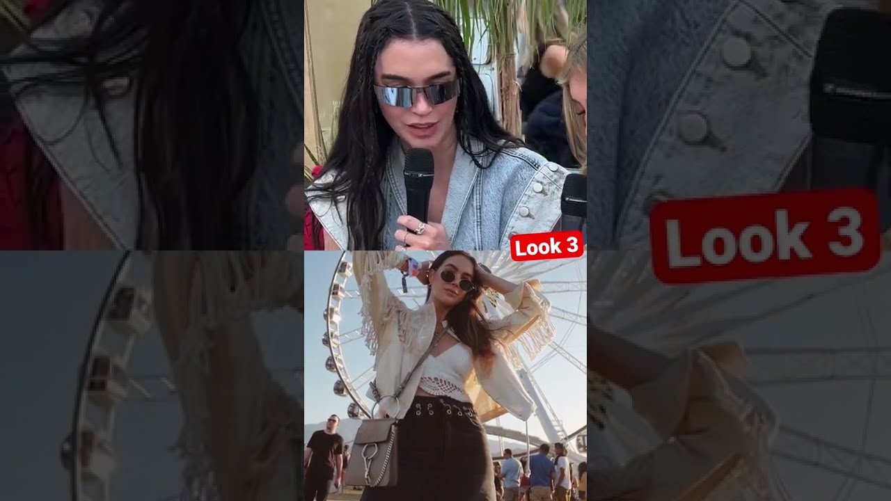 My Gen Z Daughter Rates my Past Coachella looks pt. 2 😭 #youtubepartner #shorts