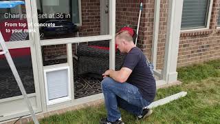 Patio and Porch Screen installation (2018)