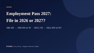 Employment Pass 2027 Deadline: File in 2026 or 2027 The Real Maths Update