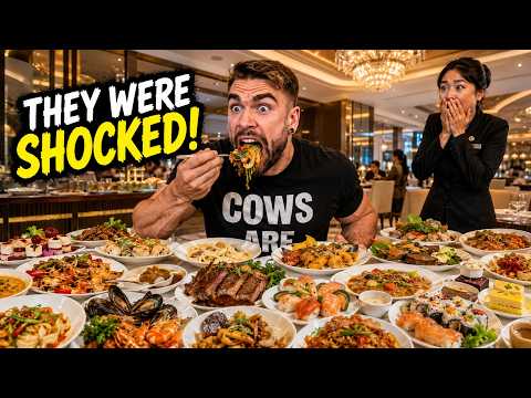 Eating an Entire Luxury Hotel Buffet in Chiang Rai… Then This Happened!