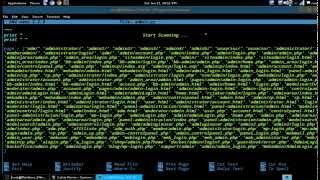 Famous Admin Finder With Python Script Profile