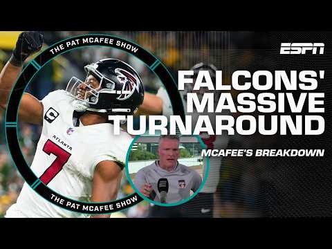 Pat McAfee REACTS to Falcons-Packers on TNF 💫 'Bijan Robinson was UNLEASHED!' | The Pat McAfee Show